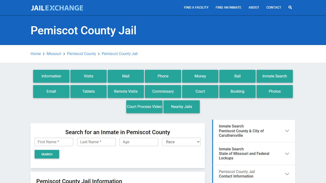 Pemiscot County Jail Roster Lookup, MO, Inmate Search