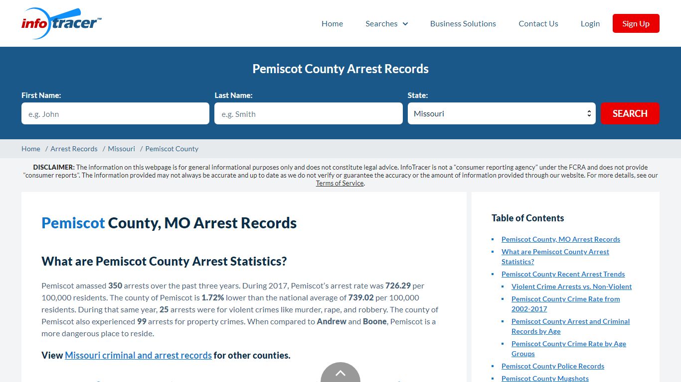 Pemiscot County, MO Arrests, Mugshots & Jail Records - InfoTracer